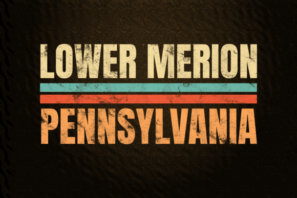 Lower Merion Pennsylvania Retro Color: Vintage Charm Meets Modern Design