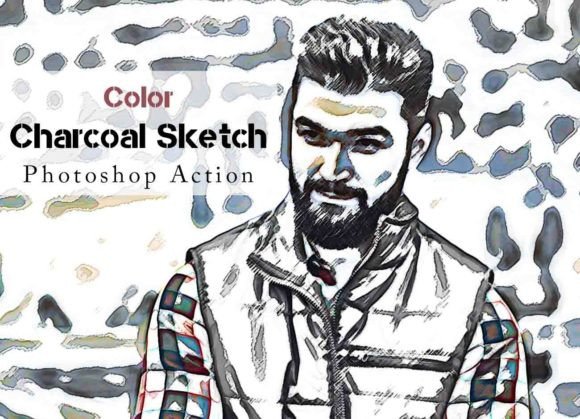 Transform Photos into Striking Art with Color Charcoal Sketch
