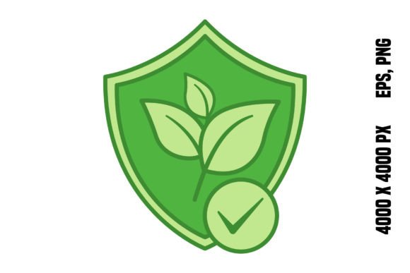 Visualizing Sustainability: The Environmental Protection Color Icon